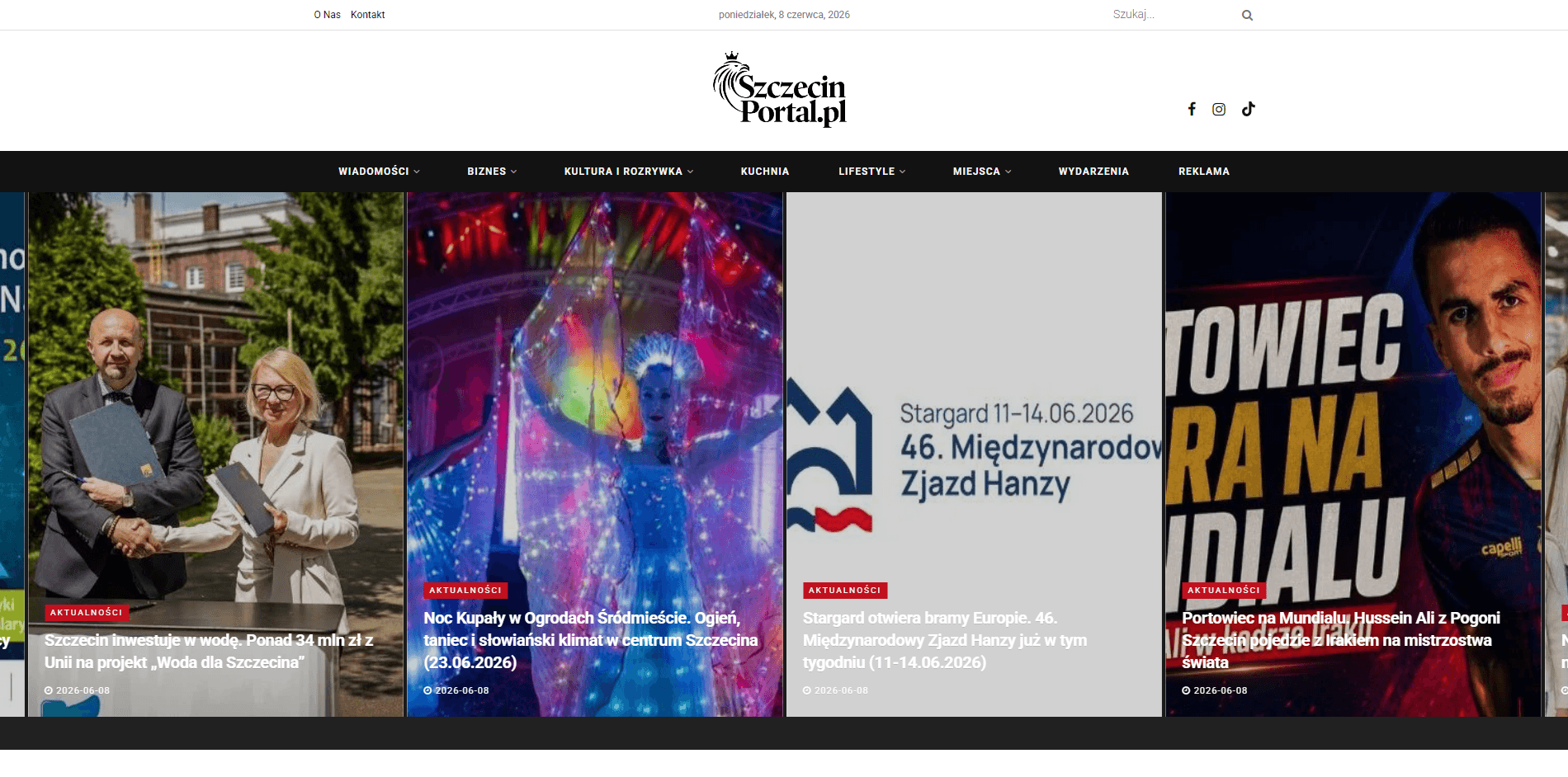 Strona internetowa szczecinportal.pl - realizacja Expressite